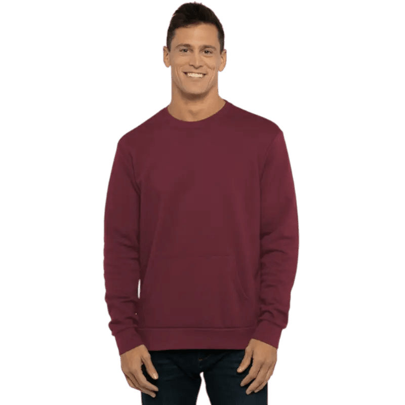 Next Level Apparel® Santa Barbara Pocket Sweatshirt - Sweatshirts - SwagWear