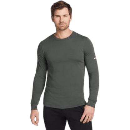 Nike Dri - FIT Cotton/Poly Long Sleeve Tee - Long - Sleeved T-Shirts - SwagWear
