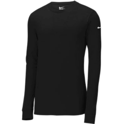 Nike Dri - FIT Cotton/Poly Long Sleeve Tee - Long - Sleeved T-Shirts - SwagWear