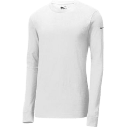Nike Dri - FIT Cotton/Poly Long Sleeve Tee - Long - Sleeved T-Shirts - SwagWear