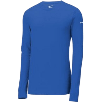 Nike Dri - FIT Cotton/Poly Long Sleeve Tee - Long - Sleeved T-Shirts - SwagWear