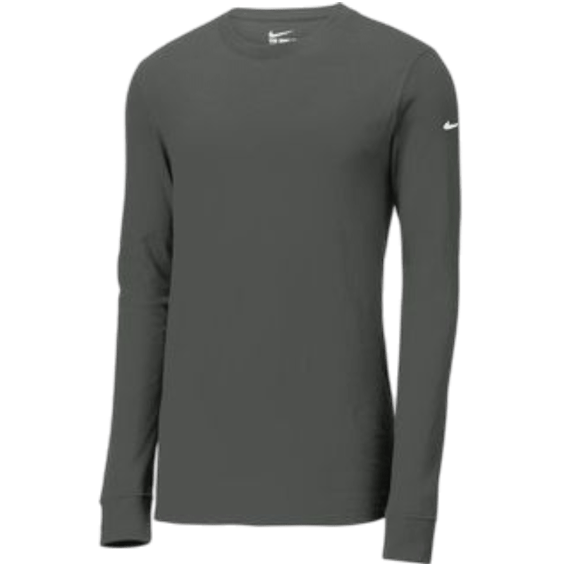 Nike Dri - FIT Cotton/Poly Long Sleeve Tee - Long - Sleeved T-Shirts - SwagWear