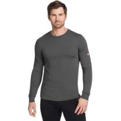 Nike Dri-FIT Cotton/Poly Long Sleeve Tee - Long-Sleeved T-Shirts - SwagWear