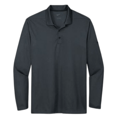 Nike Dri - FIT Micro Pique 2.0 Long Sleeve Polo - Long - Sleeved Polos - SwagWear