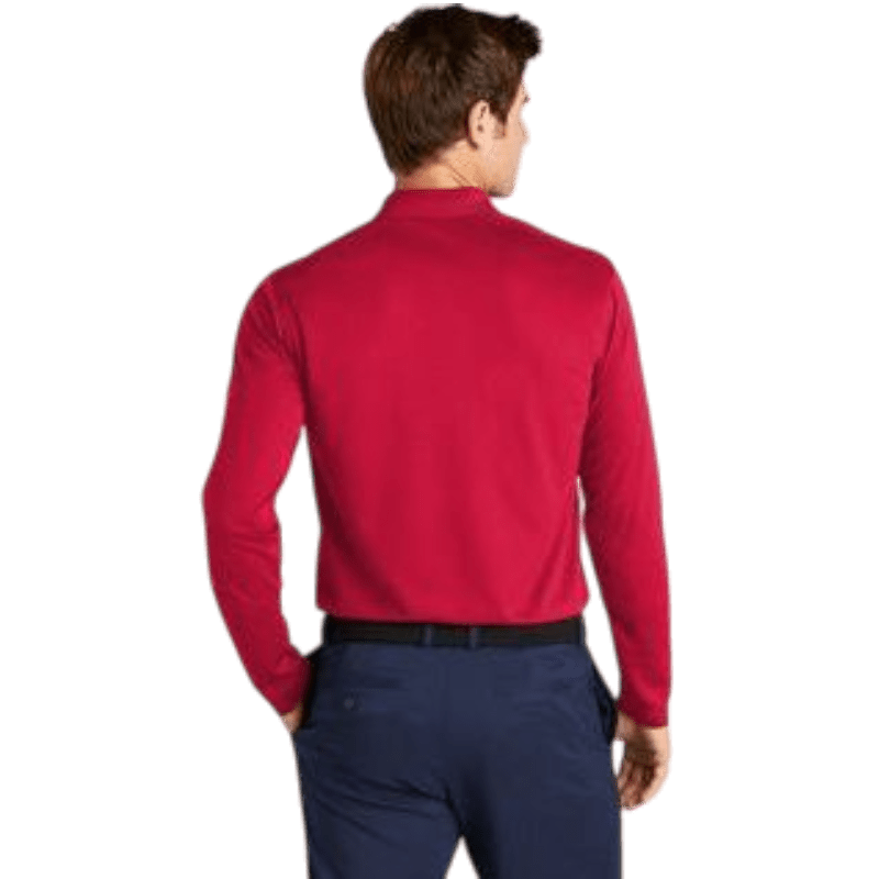 Nike Dri - FIT Micro Pique 2.0 Long Sleeve Polo - Long - Sleeved Polos - SwagWear