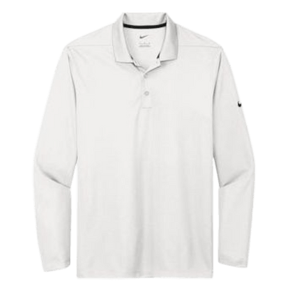 Nike Dri - FIT Micro Pique 2.0 Long Sleeve Polo - Long - Sleeved Polos - SwagWear