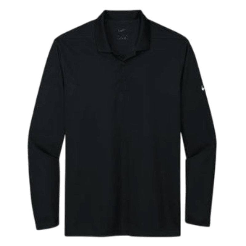 Nike Dri - FIT Micro Pique 2.0 Long Sleeve Polo - Long - Sleeved Polos - SwagWear