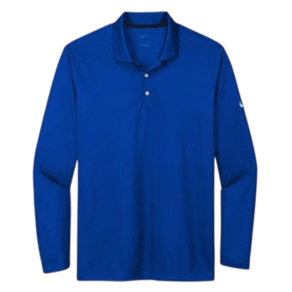 Nike Dri - FIT Micro Pique 2.0 Long Sleeve Polo - Long - Sleeved Polos - SwagWear