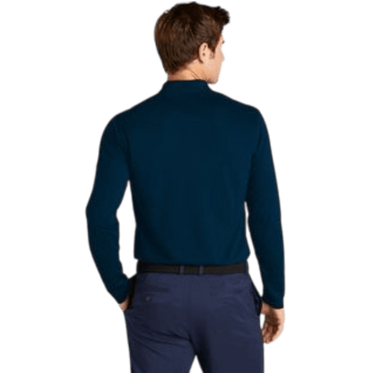 Nike Dri - FIT Micro Pique 2.0 Long Sleeve Polo - Long - Sleeved Polos - SwagWear