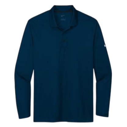 Nike Dri - FIT Micro Pique 2.0 Long Sleeve Polo - Long - Sleeved Polos - SwagWear