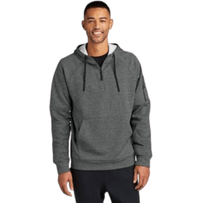 Nike Therma - FIT Pocket 1/4 - Zip Fleece Hoodie - Hoodies - SwagWear