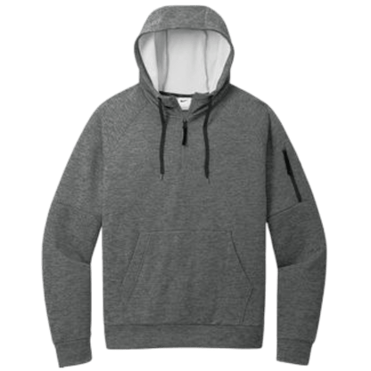 Nike Therma - FIT Pocket 1/4 - Zip Fleece Hoodie - Hoodies - SwagWear
