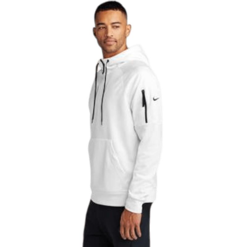 Nike Therma - FIT Pocket 1/4 - Zip Fleece Hoodie - Hoodies - SwagWear