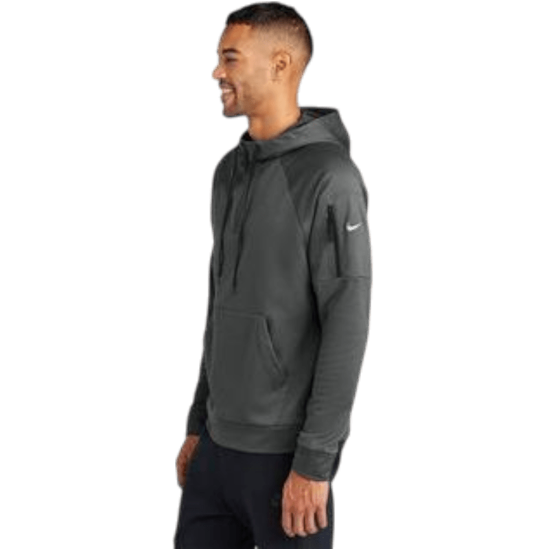 Nike Therma - FIT Pocket 1/4 - Zip Fleece Hoodie - Hoodies - SwagWear