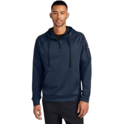 Nike Therma - FIT Pocket 1/4 - Zip Fleece Hoodie - Hoodies - SwagWear
