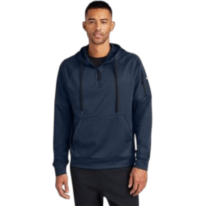 Nike Therma - FIT Pocket 1/4 - Zip Fleece Hoodie - Hoodies - SwagWear