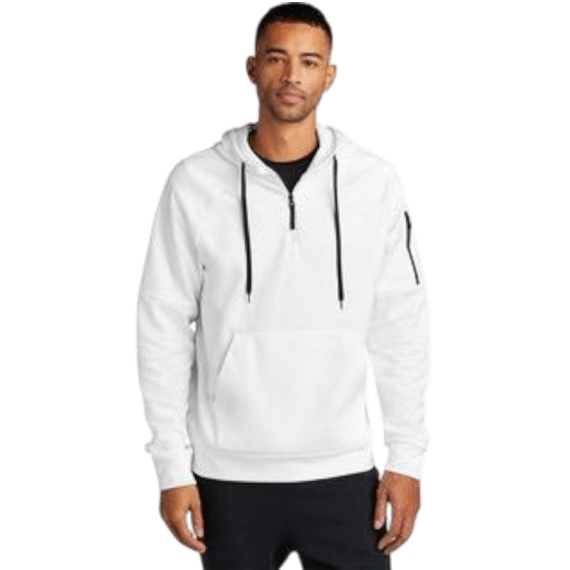 Nike Therma - FIT Pocket 1/4 - Zip Fleece Hoodie - Hoodies - SwagWear