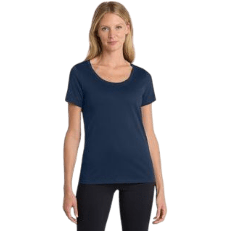 Nike Women's Dri - FIT Cotton/Poly Scoop Neck Tee - T-Shirts - SwagWear
