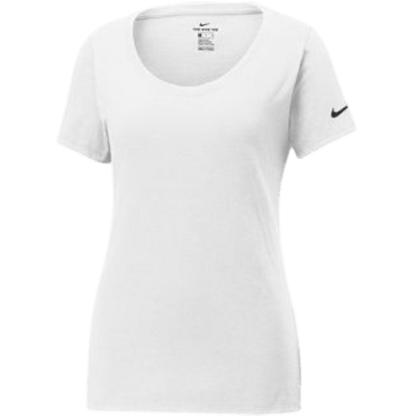 Nike Women's Dri - FIT Cotton/Poly Scoop Neck Tee - T-Shirts - SwagWear