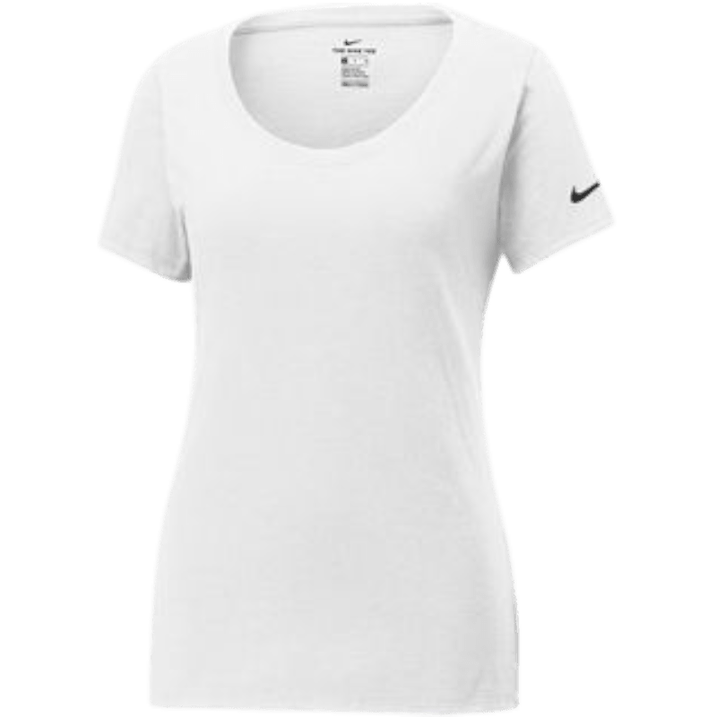 Nike Women's Dri - FIT Cotton/Poly Scoop Neck Tee - T-Shirts - SwagWear