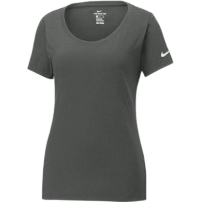 Nike Women's Dri - FIT Cotton/Poly Scoop Neck Tee - T-Shirts - SwagWear