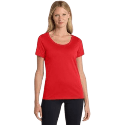 Nike Women's Dri - FIT Cotton/Poly Scoop Neck Tee - T-Shirts - SwagWear