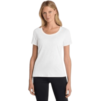 Nike Women's Dri - FIT Cotton/Poly Scoop Neck Tee - T-Shirts - SwagWear
