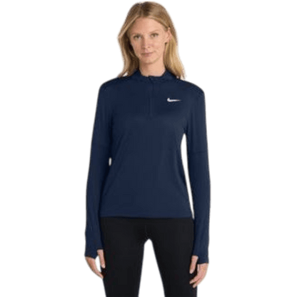Nike Women's Dri-FIT Element 1/2-Zip Top - Pullovers - SwagWear