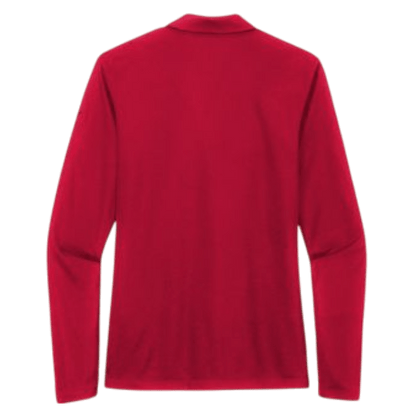 Nike Women's Dri - FIT Micro Pique 2.0 Long Sleeve Polo - Long - Sleeved Polos - SwagWear