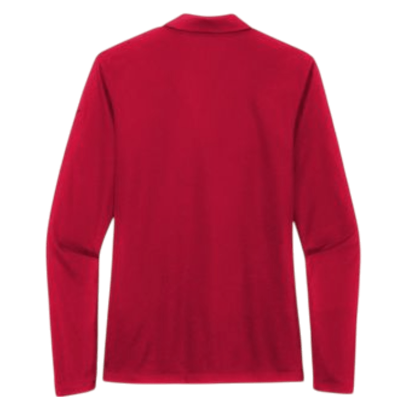 Nike Women's Dri - FIT Micro Pique 2.0 Long Sleeve Polo - Long - Sleeved Polos - SwagWear