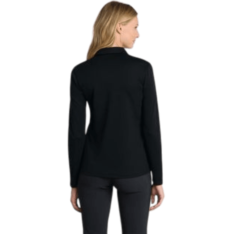 Nike Women's Dri-FIT Micro Pique 2.0 Long Sleeve Polo - Long-Sleeved Polos - SwagWear