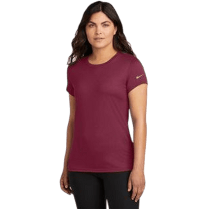 Nike Women's Swoosh Sleeve rLegend Tee - T-Shirts - SwagWear
