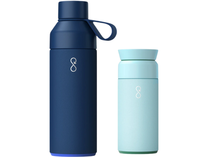 Ocean Bottle Hydrate & Caffeinate - Ocean Blue / Sku Blue - Drinkware Sets