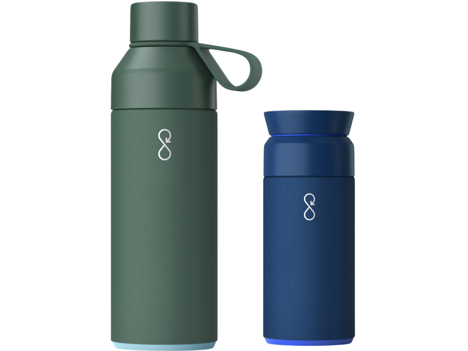 Ocean Bottle Hydrate & Caffeinate - Forest Green / Ocean Blue - Drinkware Sets