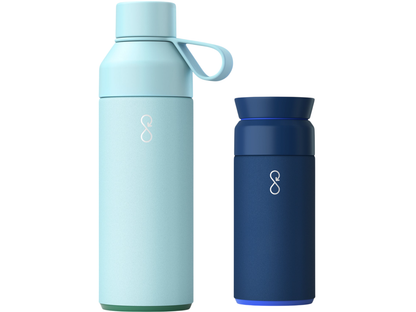 Ocean Bottle Hydrate & Caffeinate - Sky Blue / Ocean Blue - Drinkware Sets