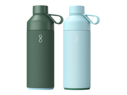 Ocean Bottle Hydration Heroes - Forest Green / Sky Blue - Drinkware Sets