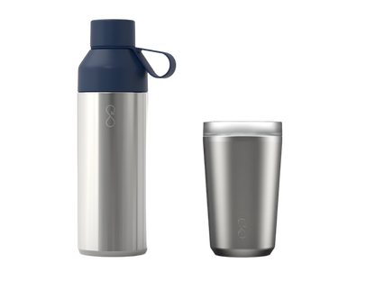 Ocean Bottle Planet-friendly Pals - Ocean Blue / Obsidian Black - Drinkware Sets