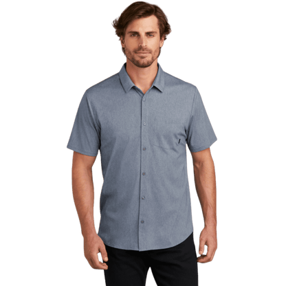 OGIO® Extend Short Sleeve Button-Up - Button Down Shirts - SwagWear