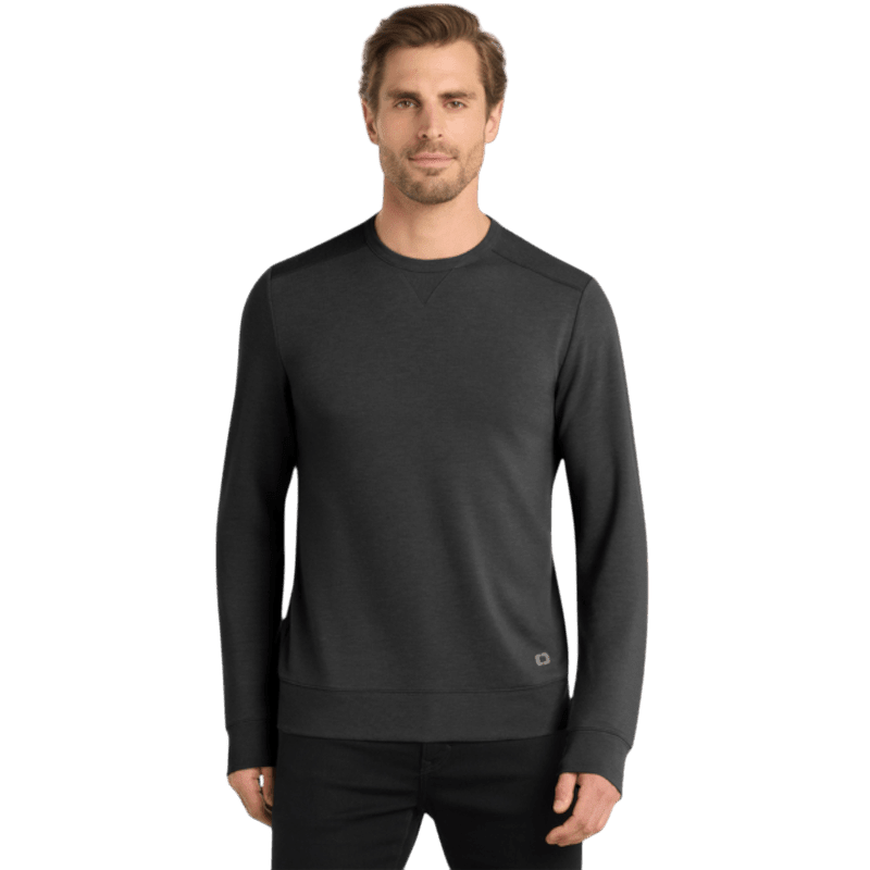 OGIO® Luuma Flex Long Sleeve Crew - Long-Sleeved T-Shirts - SwagWear