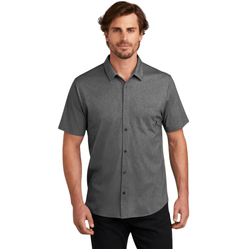 OGIO® Extend Short Sleeve Button - Up - Button Down Shirts - SwagWear
