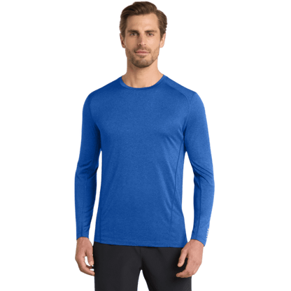 OGIO® Long Sleeve Pulse Crew - Long - Sleeved T-Shirts - SwagWear