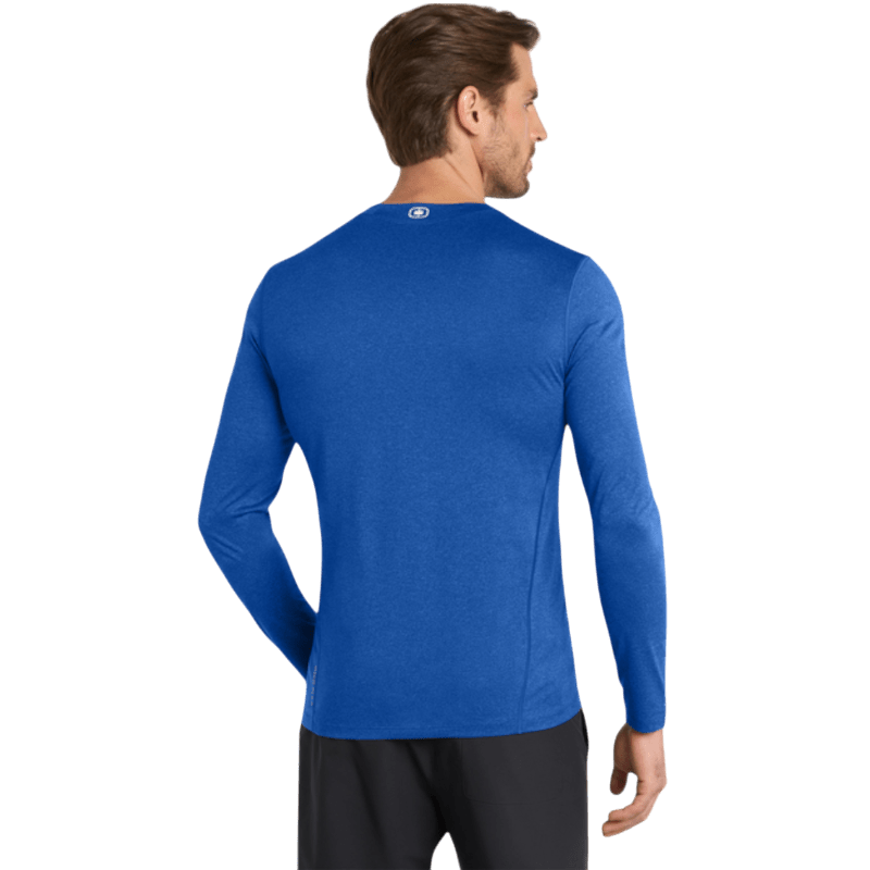 OGIO® Long Sleeve Pulse Crew - Long - Sleeved T-Shirts - SwagWear