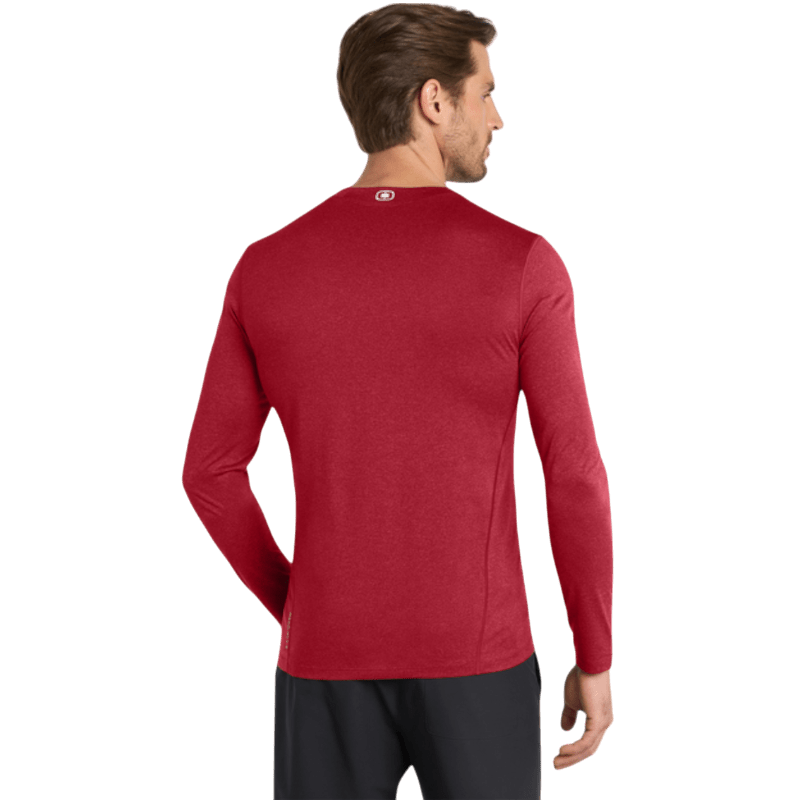 OGIO® Long Sleeve Pulse Crew - Long - Sleeved T-Shirts - SwagWear