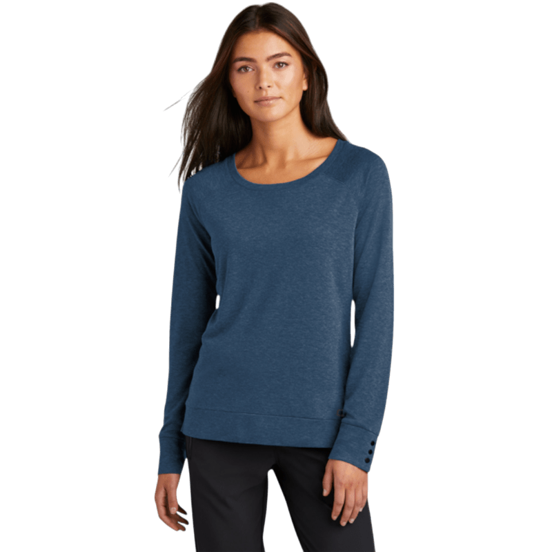 OGIO® Women's Command Long Sleeve Scoop Neck - T-Shirts - SwagWear