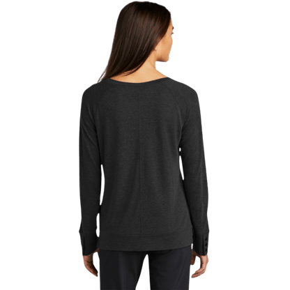 OGIO® Women's Command Long Sleeve Scoop Neck - T-Shirts - SwagWear