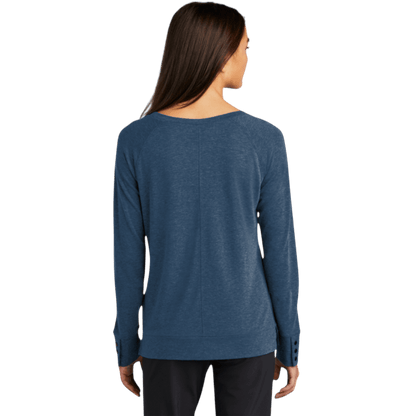 OGIO® Women's Command Long Sleeve Scoop Neck - T-Shirts - SwagWear
