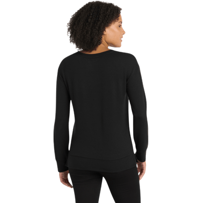 OGIO® Women's Luuma Flex Long Sleeve V - Neck - Long - Sleeved T-Shirts - SwagWear