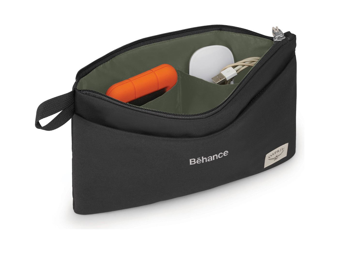 Osprey Arcane™ Large Zip Pouch - Stonewash Black - Travel Pouches