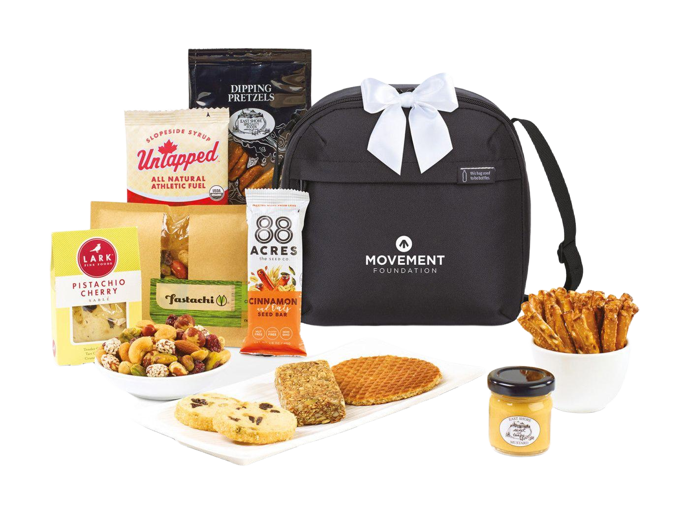 Out To Lunch Gourmet Treats Cooler - Black - Food Gift Sets