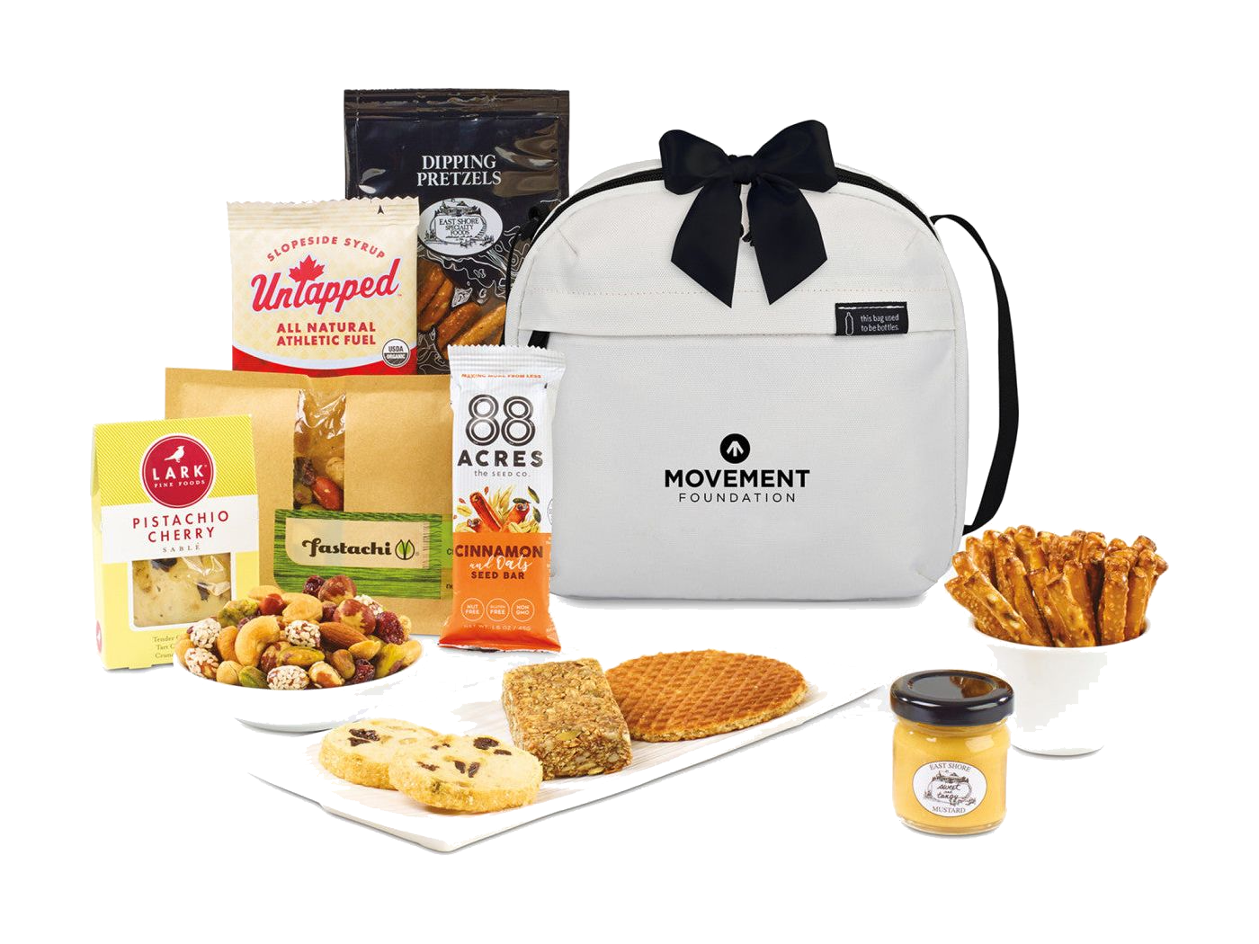 Out To Lunch Gourmet Treats Cooler - Cream - Food Gift Sets